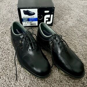 FootJoy Dryjoys Tour Men’s Golf Shoes Size 7.5 Black
